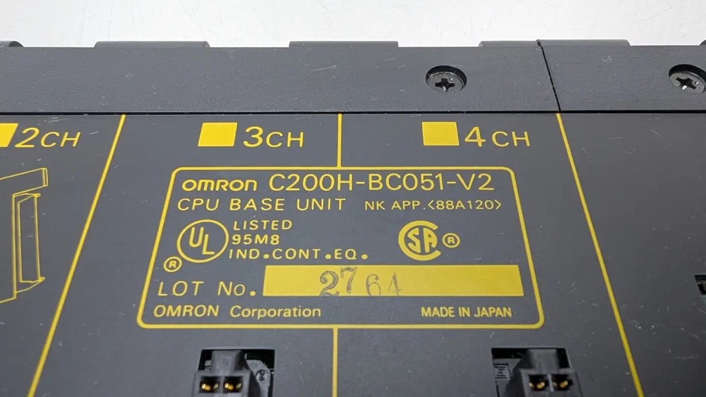 Omron C200H-BC051-V2 CPU Base Unit 5-Slot