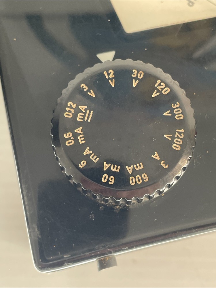 Phillips Type P 817 00 Analog Multimeter. Tested & Working With Testers.