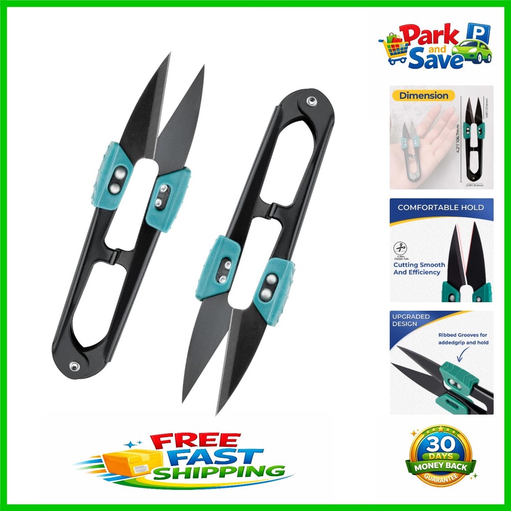 Compact and Durable Sewing Scissors - 4.2 Inch Thread Snips for Craft & DIY