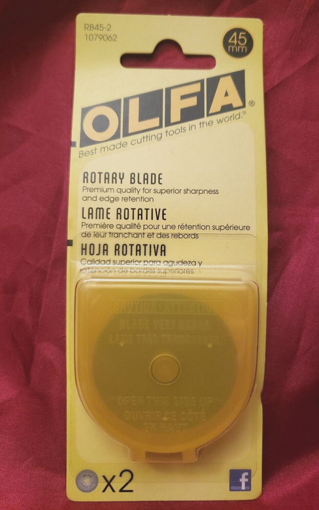 Olfa Rotary Blade 45 mm x2