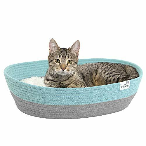 Kitty City Cotton Rope Woven Cat Bed, Cat House- Colors may Assorted Colors