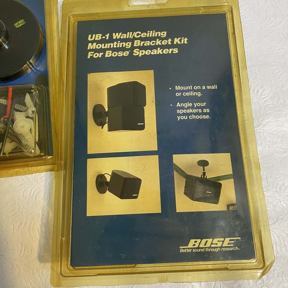 2 BOSE UB-1 Wall Ceiling Speaker Mounting Bracket Kit Authentic Genuine OEM Part