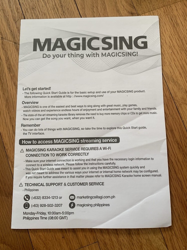 Magic Sing Karat Premium With KP Wireless Microphone & Smart Keypad Controller