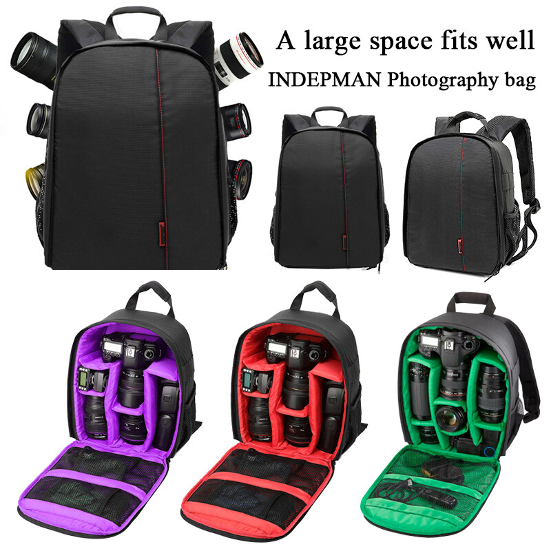 Camera Bag Backpack for Canon EOS Sony Nikon DSLR Digital Shockproof Waterproof↗