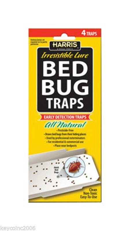 HARRIS BED BUG TRAPS 4 PACK  BBTRP