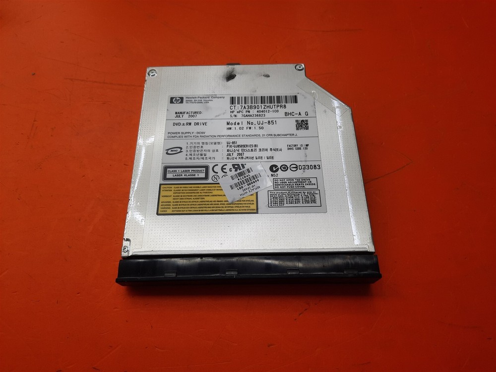 ⭐️⭐️⭐️⭐️⭐️ HP UJ-851 Internal DVD/RW Drive