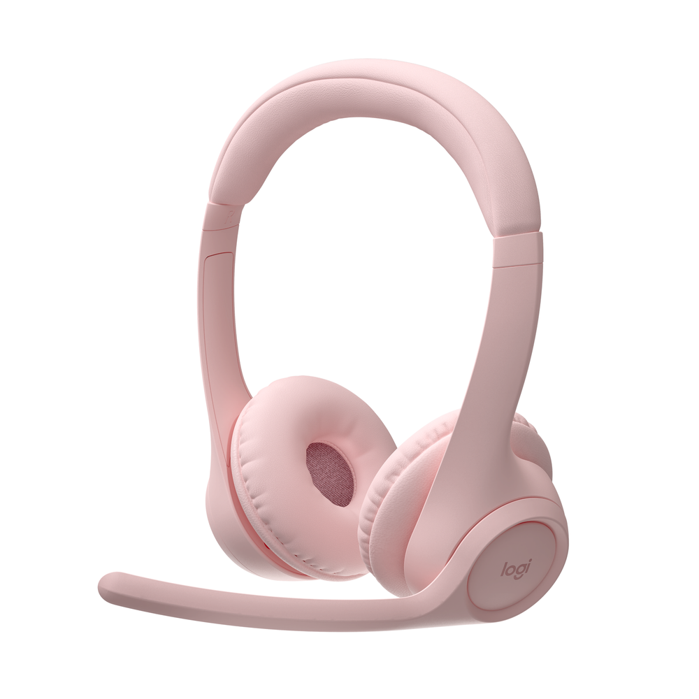 Logitech - Zone 300 Wireless Bluetooth On-ear Headset With Noise-Canceling Mi...