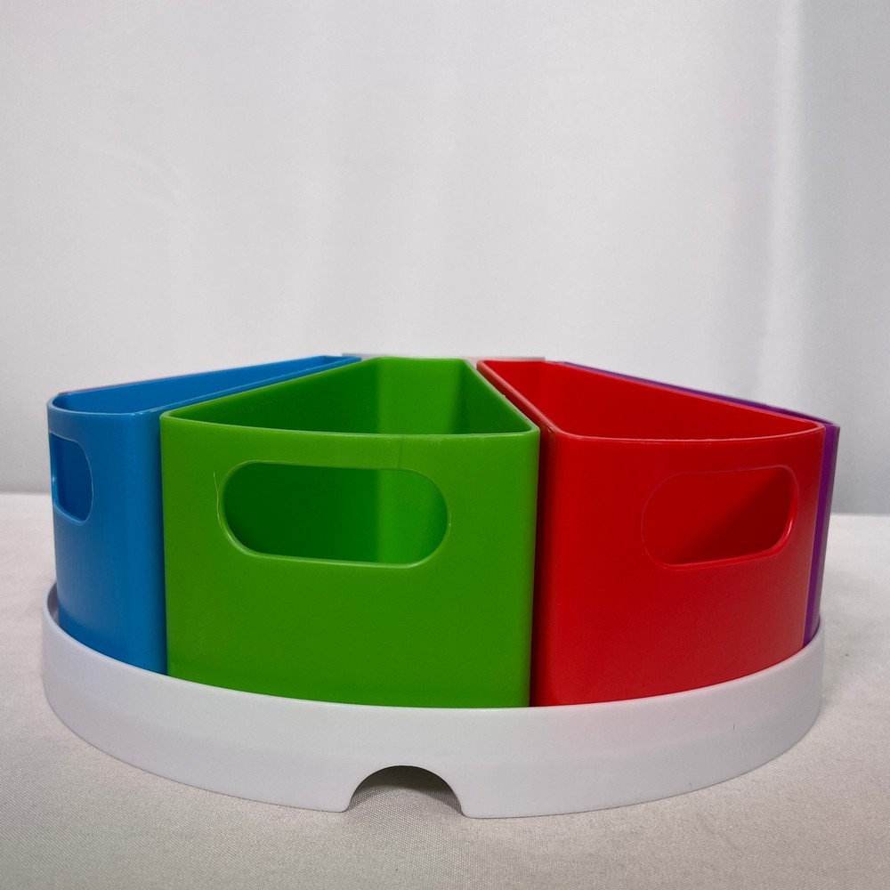 Learning Resources Create a Space Storage Center 10 Piece Organizer Turntable