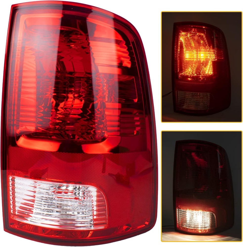 Right Side Tail Light Assembly Compatible With Dodge Ram Right Passenger Side