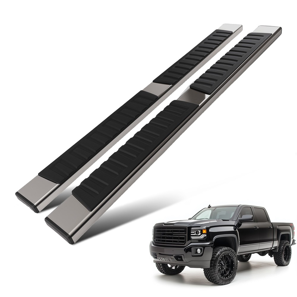 Side Steps Step Rails for Silverado/GMC Sierra 2007-2018 Double/Extended Cab
