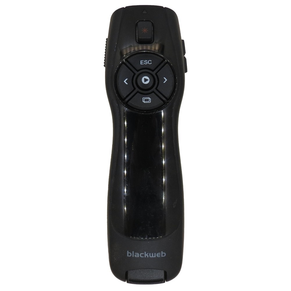Blackweb BWA18HO013 8 Button 2.4 GHZ Wireless Presenter W/ Nano Receiver