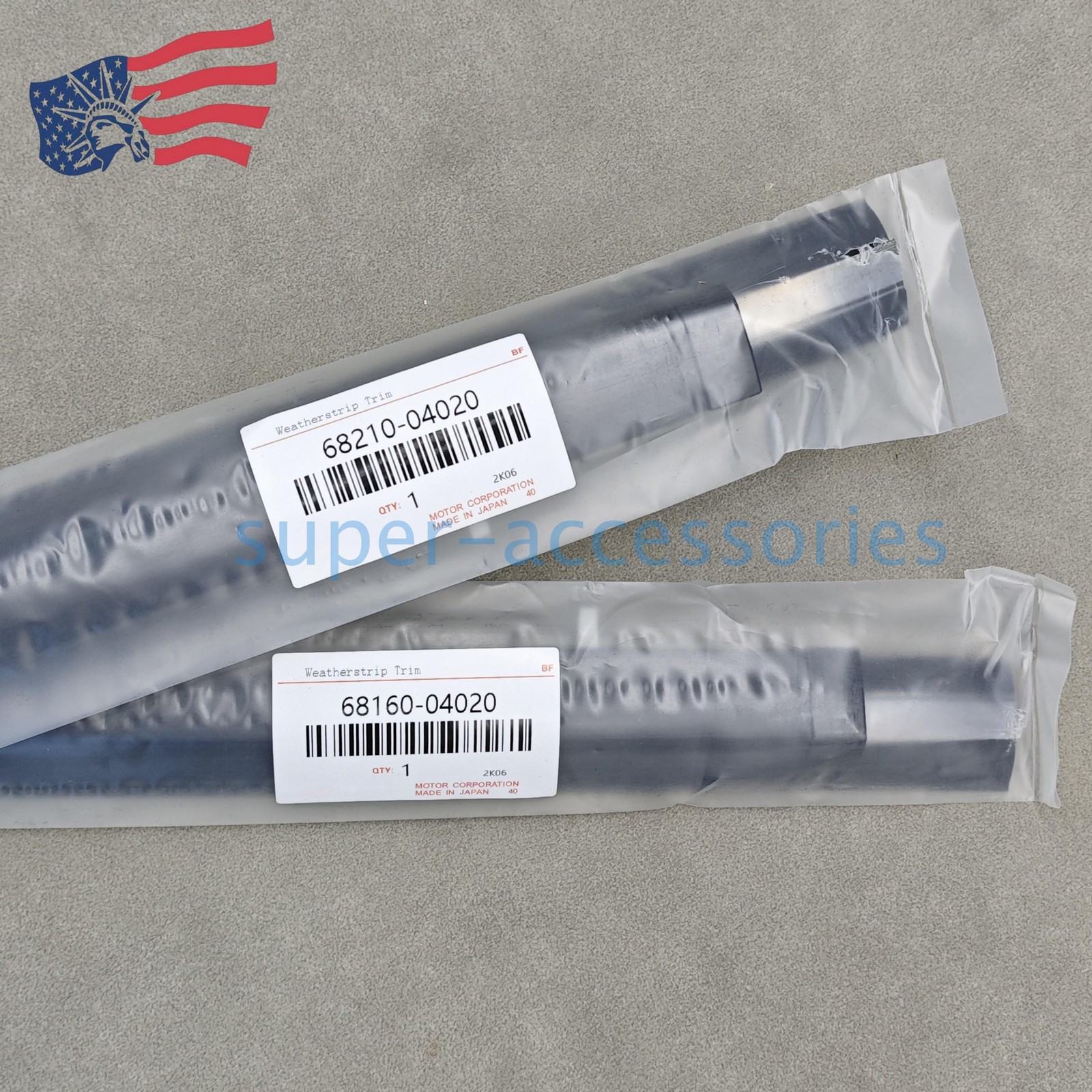 OEM Window Moulding Trim Weatherstrip FITS For Toyota Tacoma Double Cab 95-04