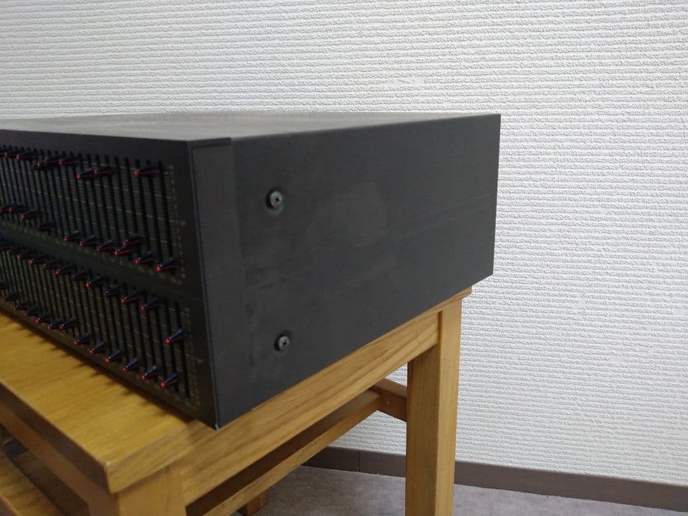 Technics SH-8075 Stereo Graphic Equalizer Audio AC100V Black Energization