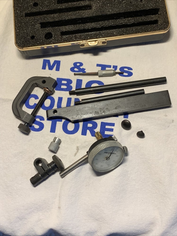 Pratt & Whitney Dial Indicator Set in Case Model 299