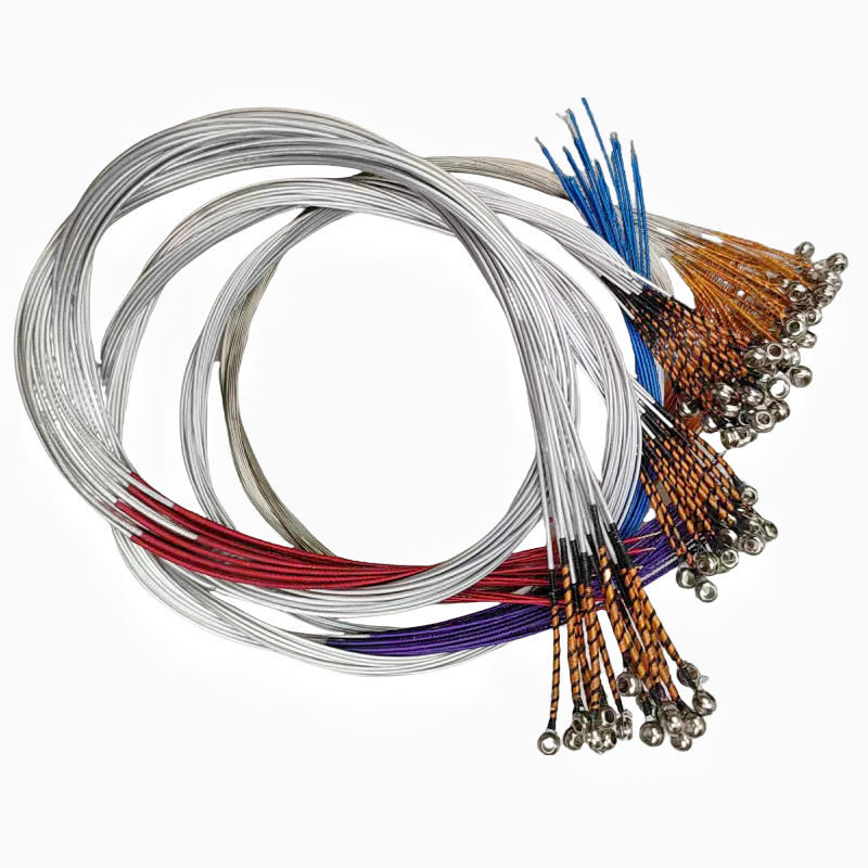 10 set Orange/black Violin Strings ,Middle Soft Violin EAGD string 3/4- 4/4 size