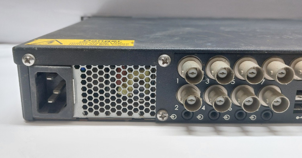 SYNECTICS E1600 VIDEO AUDIO 16 CHANNEL H264 NETWORK BASED ENCODER E 1600