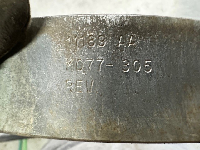 K077-305 CLAMP-MUFFLER SHIELD