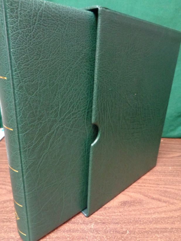 LIGHTHOUSE Vario F 3-ring binder & case for stamp collection pages NEW