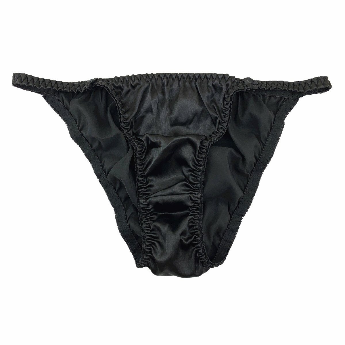 4 Pcs Lot Womens Sexy String Satin Bikinis Panties Silky Briefs Underwear,S-2XL