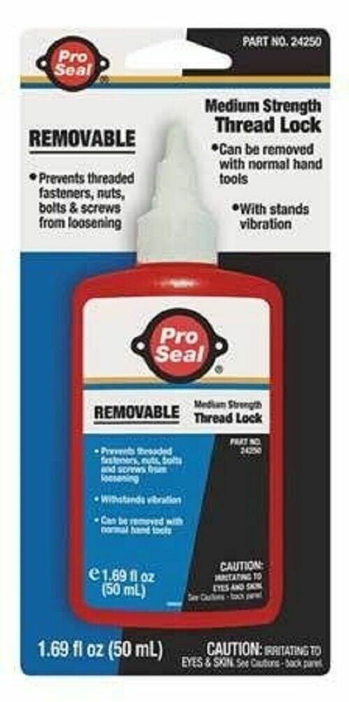 Pro Seal 24250 Removable Threadlocker,50Ml Bottle, Blue New