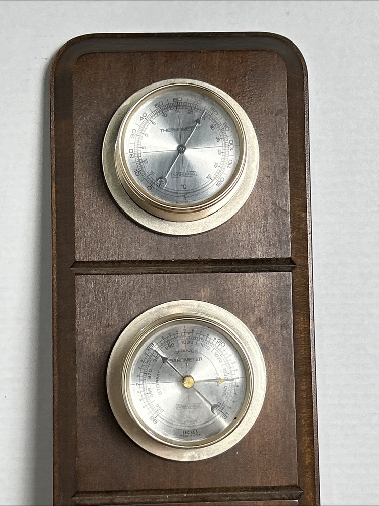 Springfield Weather Center Thermometer/ Barometer/ Humidity