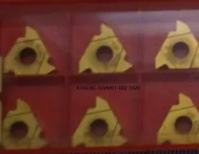 10 PCS  ORIGINAL  INSERTS  R166.0G-16VM01-002 1020