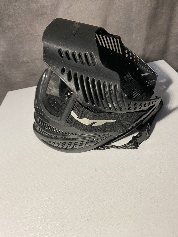 JT Flex 8 Full Coverage Paintball Mask - Black Spectra Goggle Head Shield