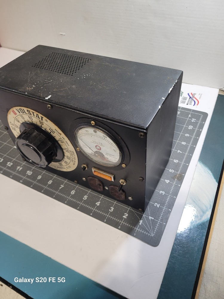 Volstat MATSUSHITA VOL STAT Variac Variable Voltage TF