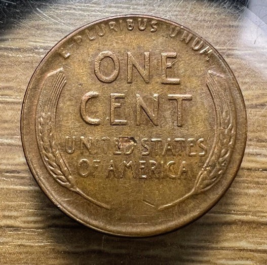1954-P Lincoln Wheat Cent - Actual Coin Shown - Free Shipping & Tracking INV#9