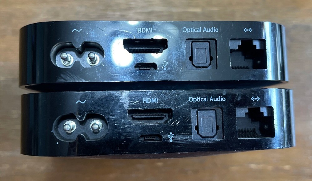 2 Apple TV Media Streamers - No Remote Or Cords Untested
