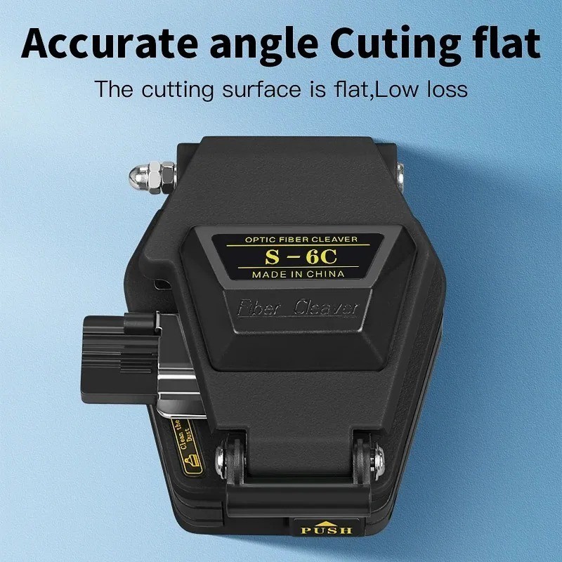 Fiber Cleaver Optical Cutting Knife Optic Cutter Cable FTTH Tool High Precision