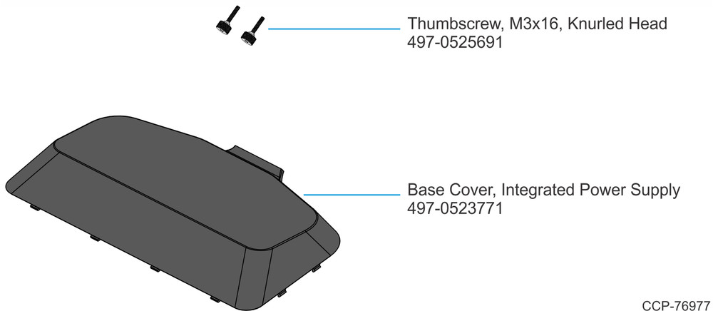 NCR 7772-K032 Integrated Power Supply Base Conversion Kit