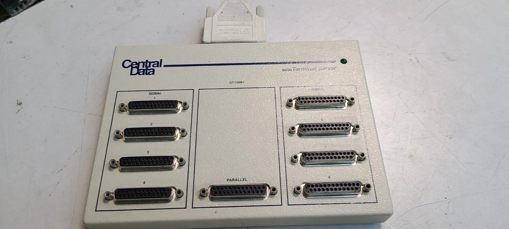 Central data ST-1008+ 8 Position SCSI Terminal Server