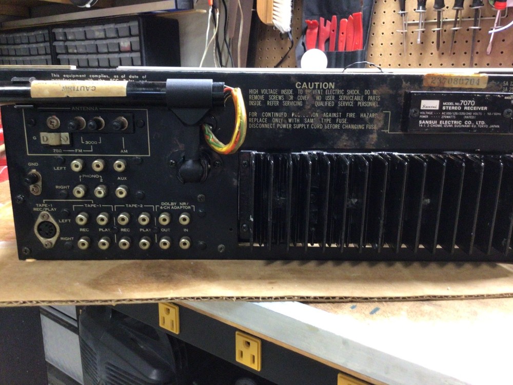 Sansui 7070 stereo receiver