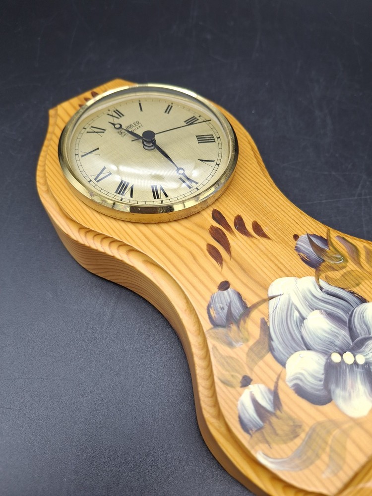 Miniature Swedish Mora Dala floor clock .