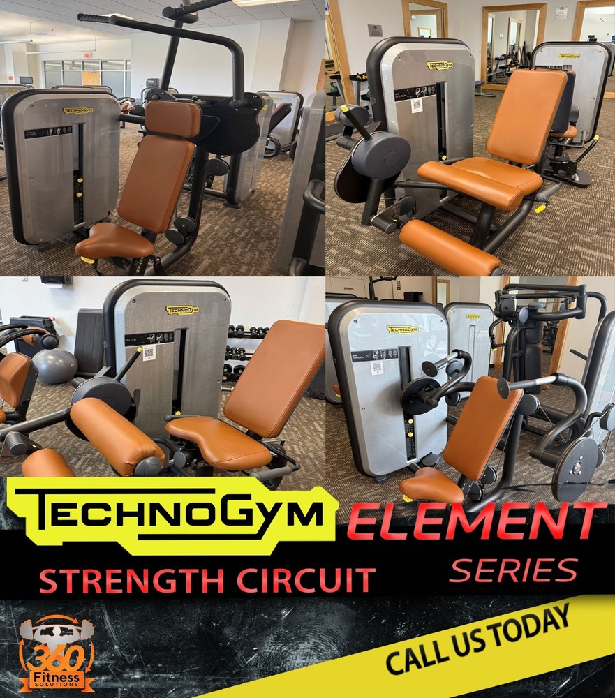 Technogym Element Strength & Cardio Commercial Gym Package.  Ready!!