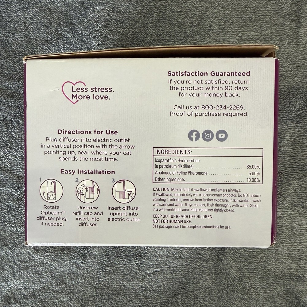 New Comfort Zone Multi-Cat Calming Kit Value Pack (3 Diffusers, 6 Refills)