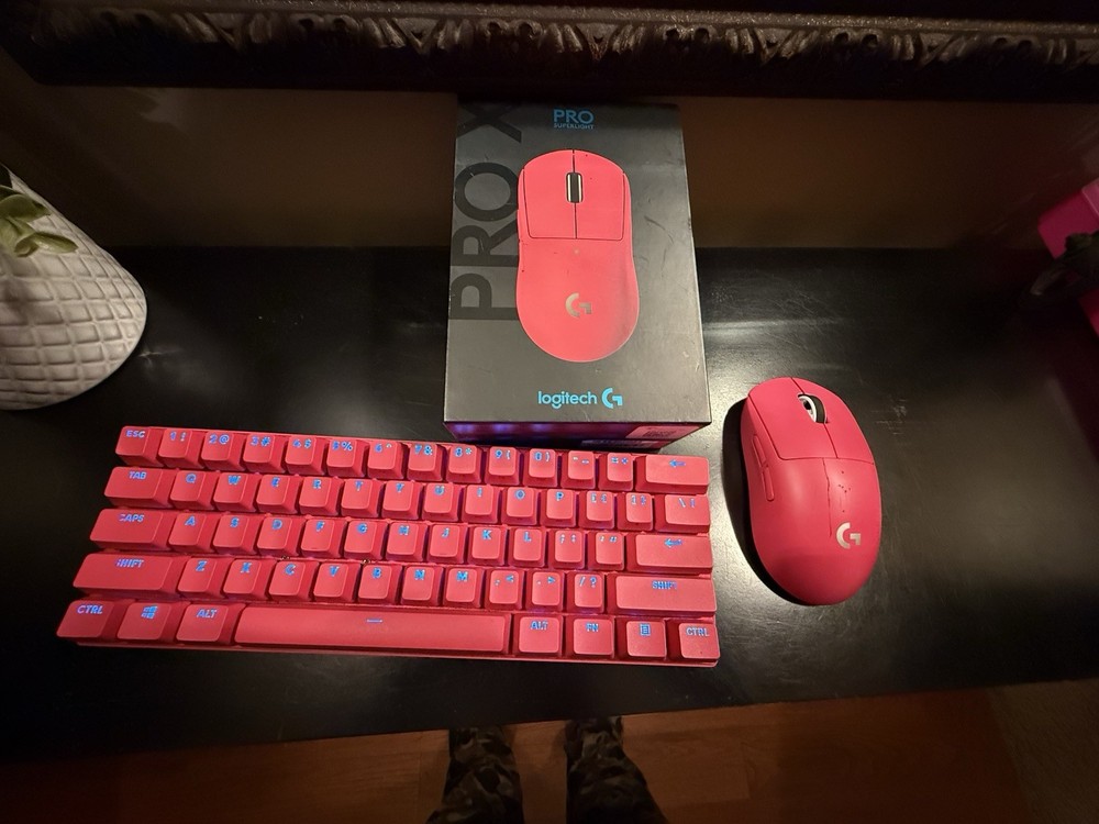 Logitech Pro X 60 Keyboard And Logitech Pro 60 Mouse