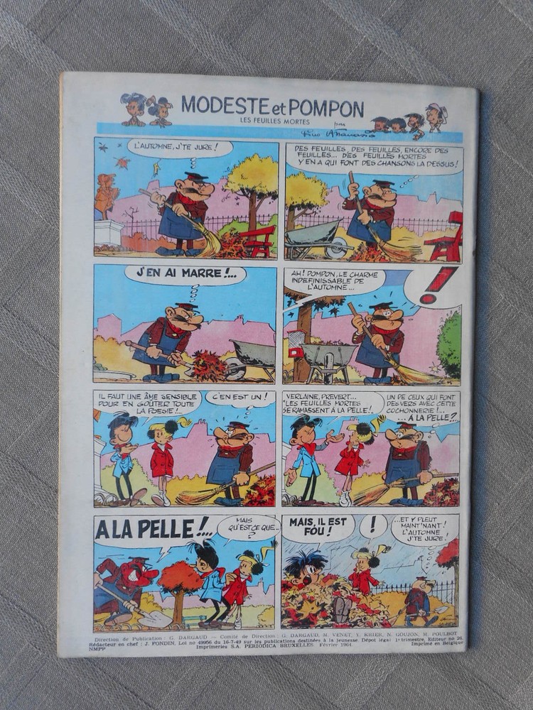 Hebdo Tintin 1St Series No. 799 Correct Condition Without More