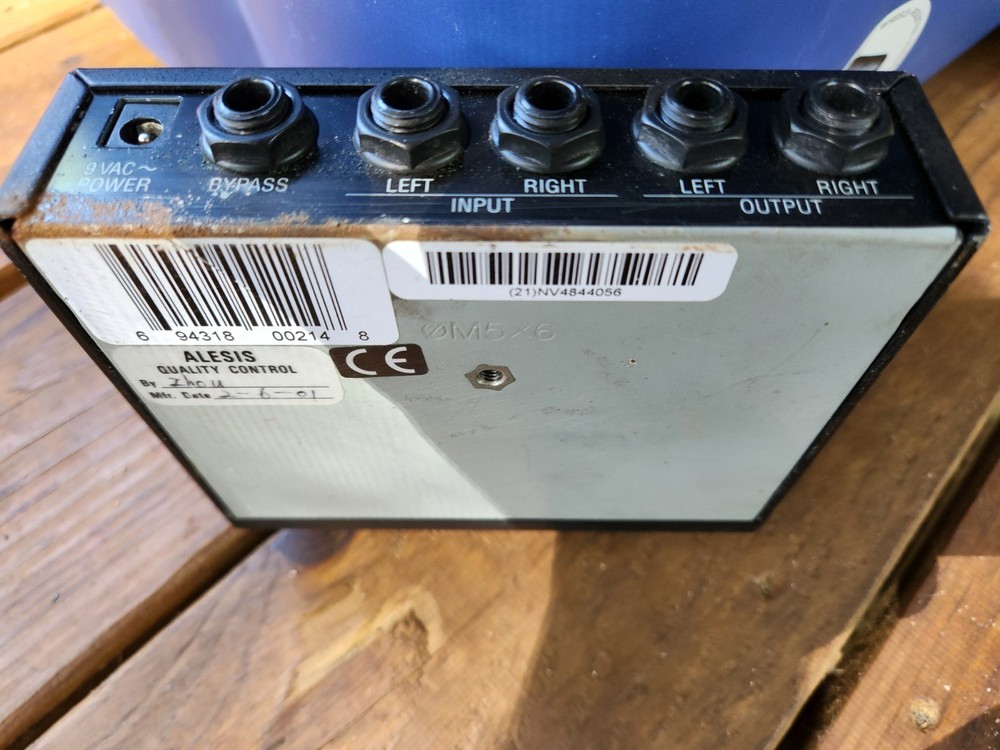 Alesis Nanoverb 18-Bit Digital Effects FX Processor *NO Power Adapter*