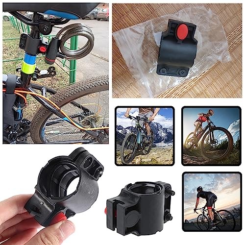 2 Pack Bike Lock Mounting Bracket Holder Frame Mount Replacement Storage Clamp