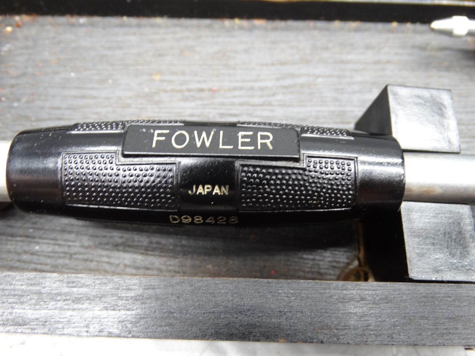 FOWLER Precision Bore Gauge .75in -1.50in Set with Dial Gage Japan