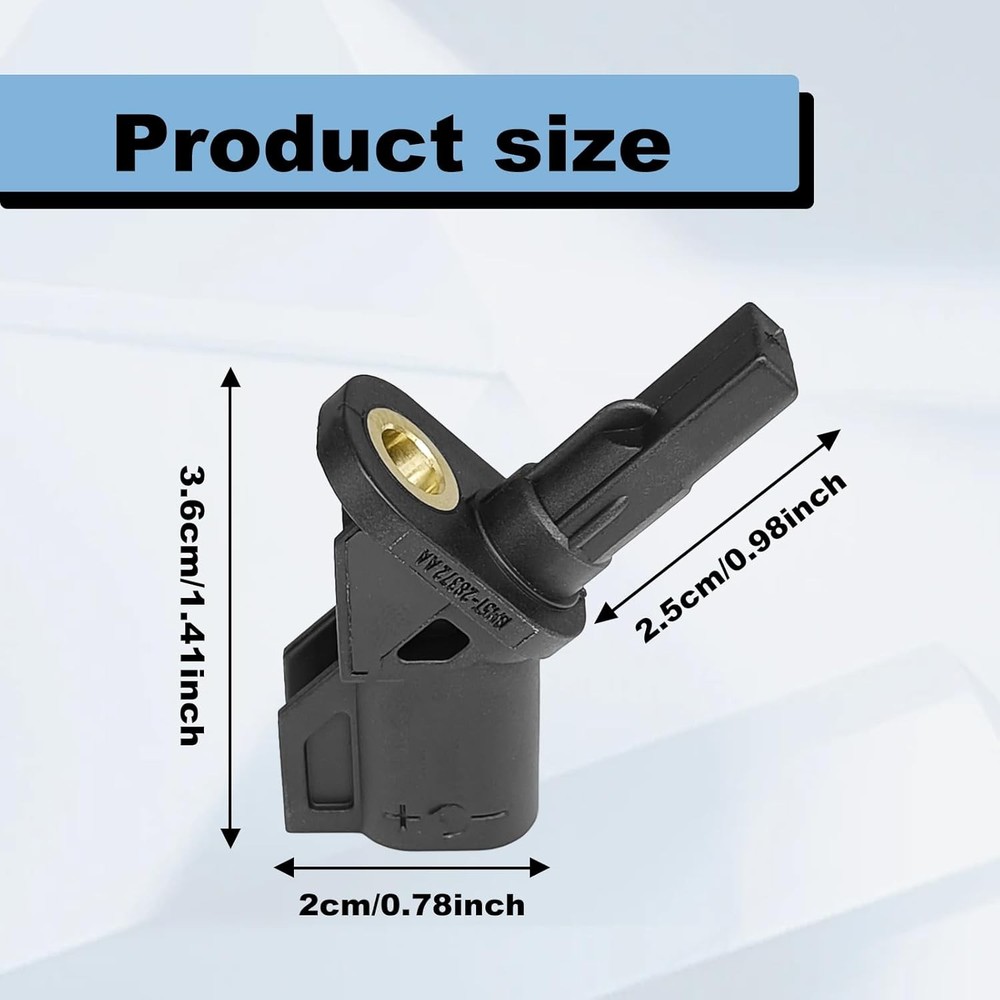 Left OR Right Before The Abs Wheel Speed Sensor Compatible with Ford Focus C-Max