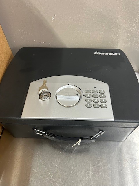 SentrySafe P008E portable small safe
