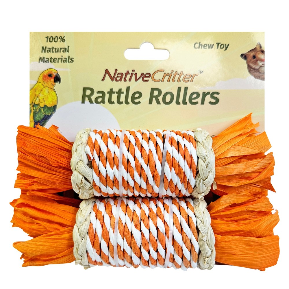Rattle Rollers - NativeCritter Natural Chew for small animals