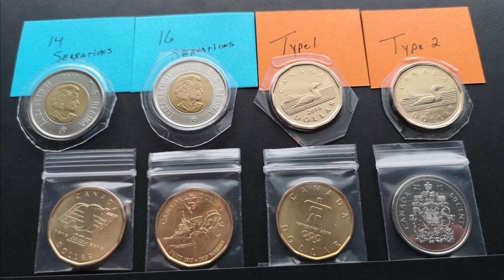***CANADA 2010 COMPLETE UNCIRCULATED COINS SET ***