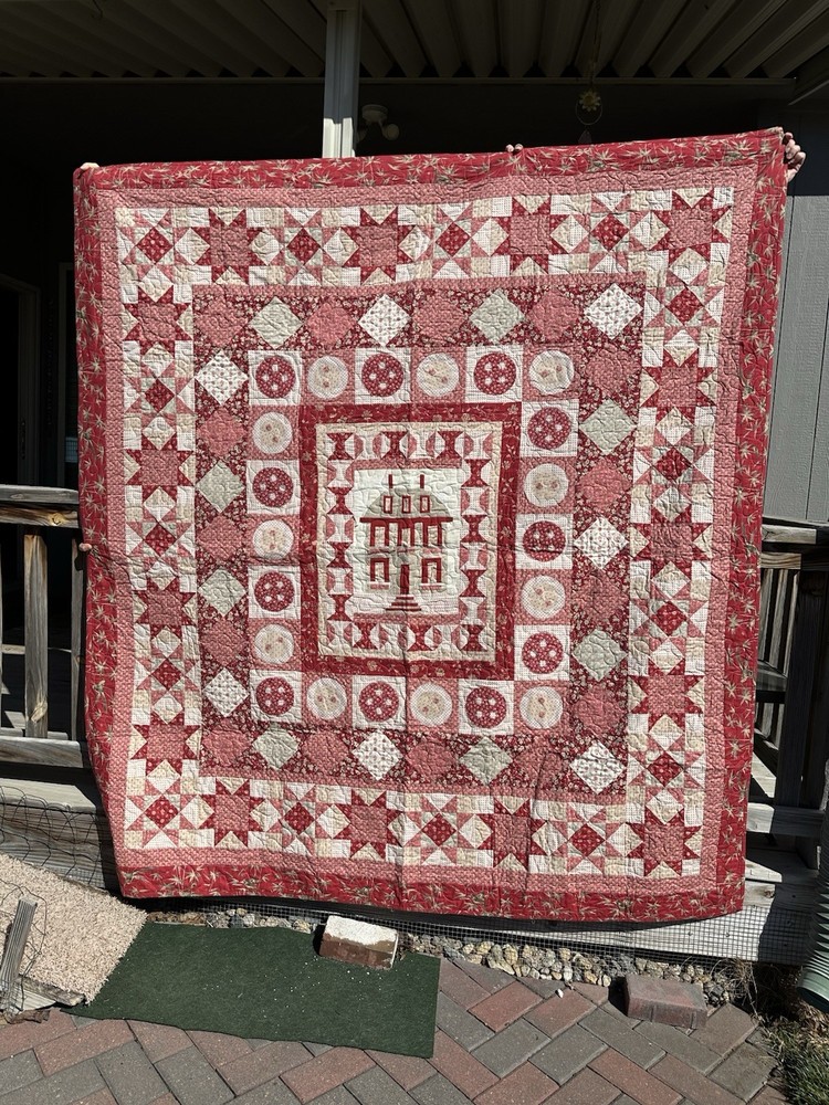 Quilt Handmade Rose Colors