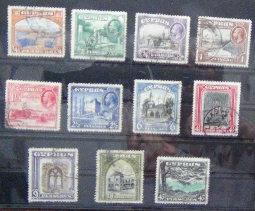 Cyprus 1934 set to 45pi Used