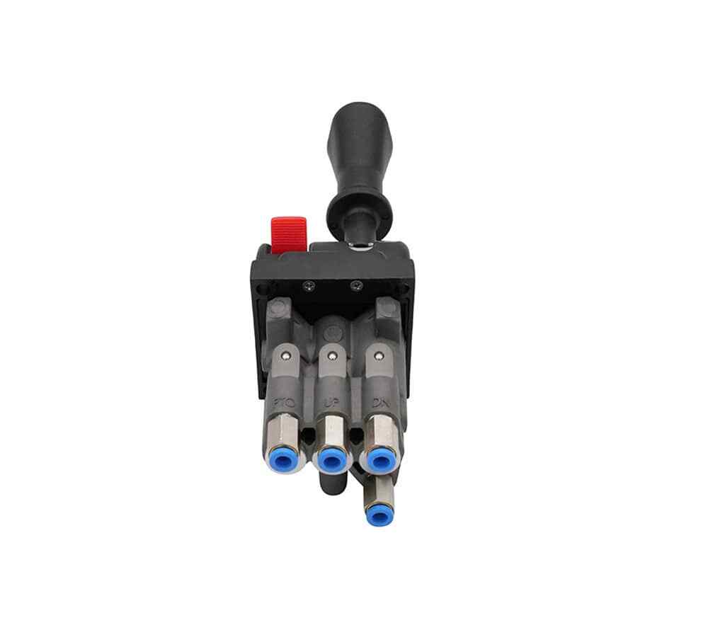 Cabin Control Valve Dump Control Tipper System Hoist Air Control Valve 3 Axis
