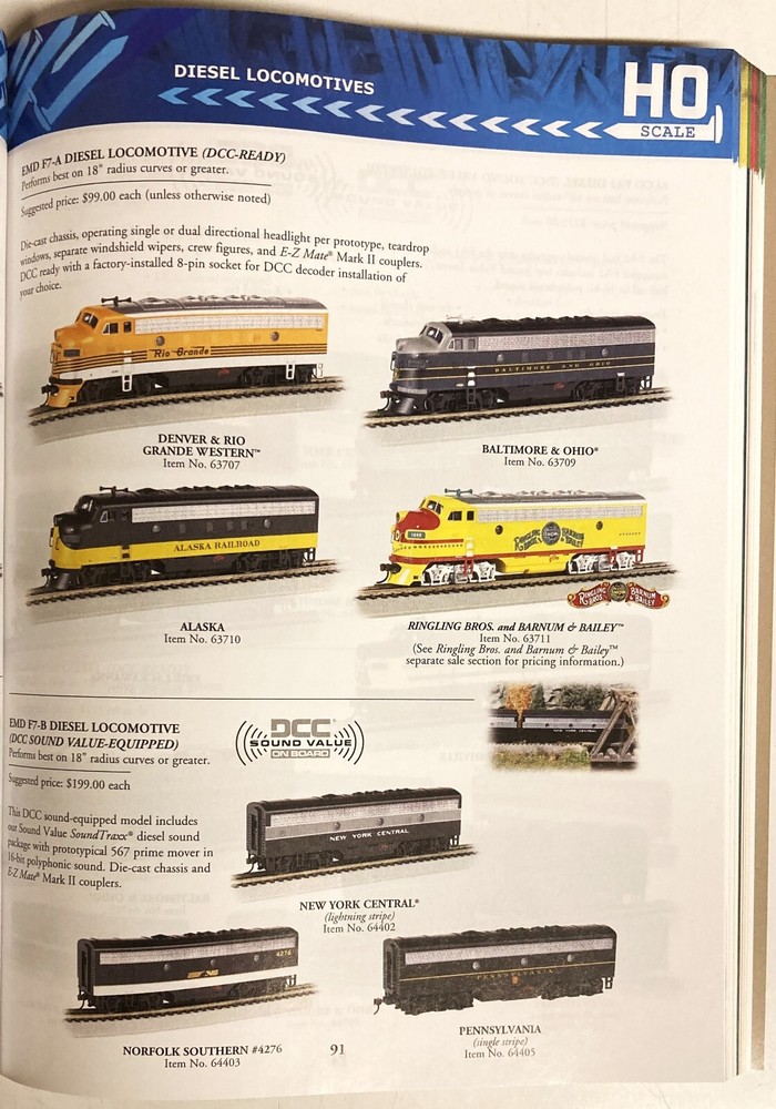 Bachmann Trains 2018 Catalog